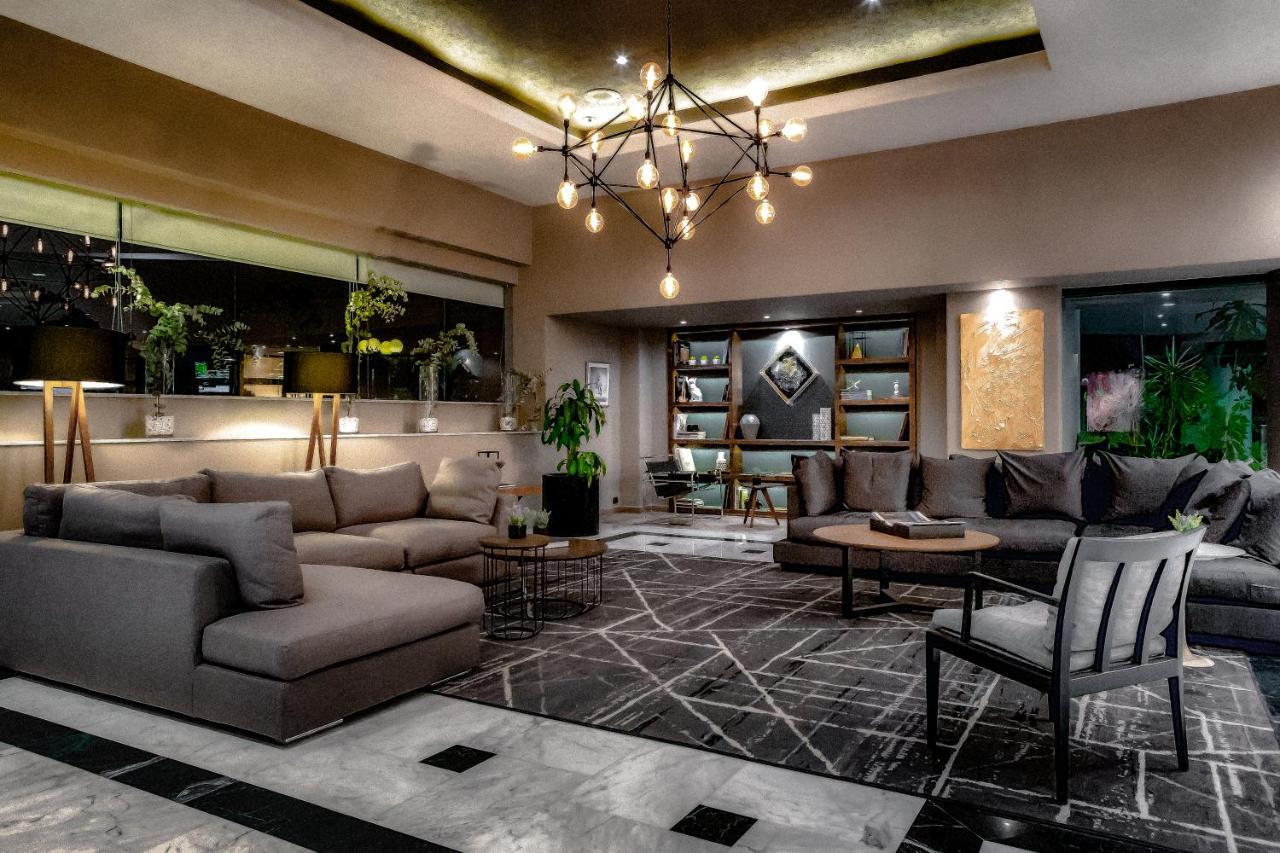 La Joya Pachuca Hotel Buitenkant foto Lobby