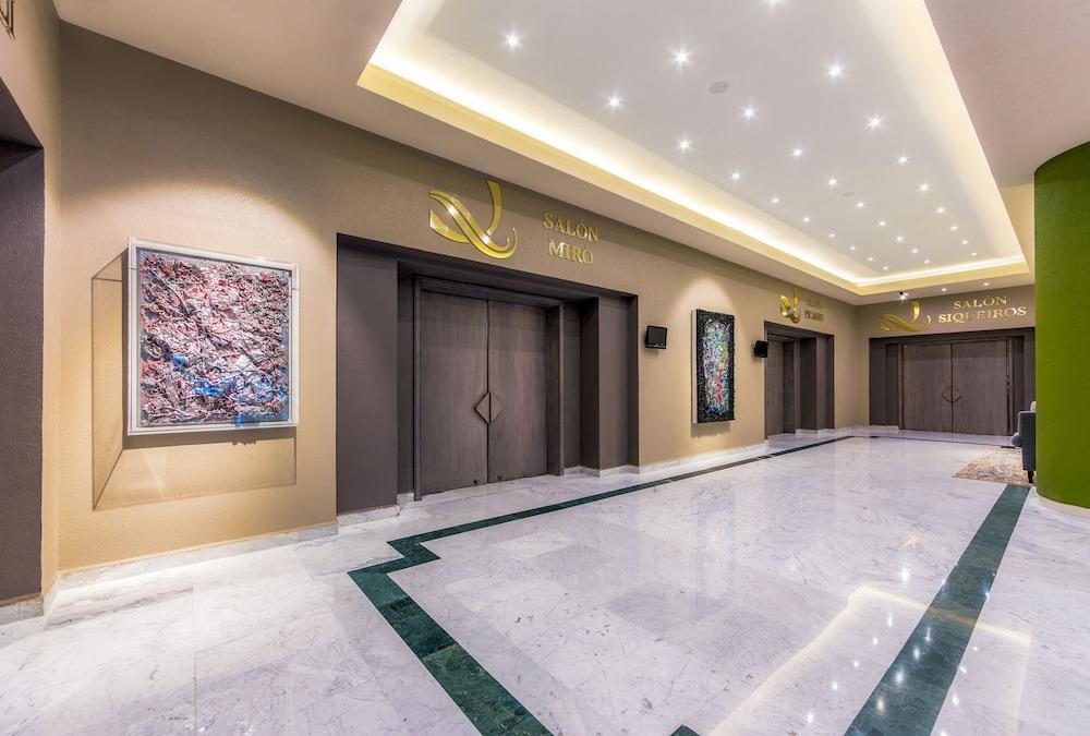 La Joya Pachuca Hotel Buitenkant foto The lobby of the hotel